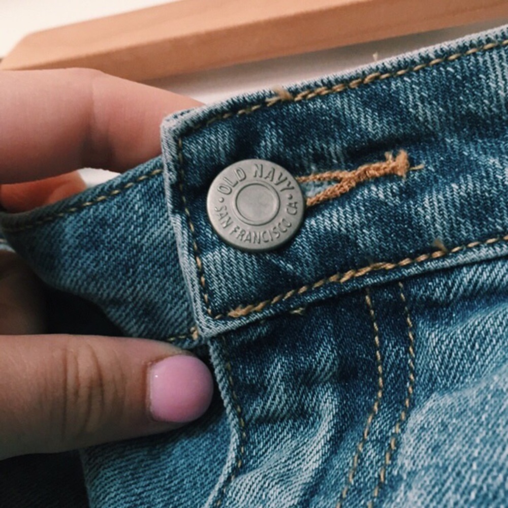 Denim Old Navy skirt